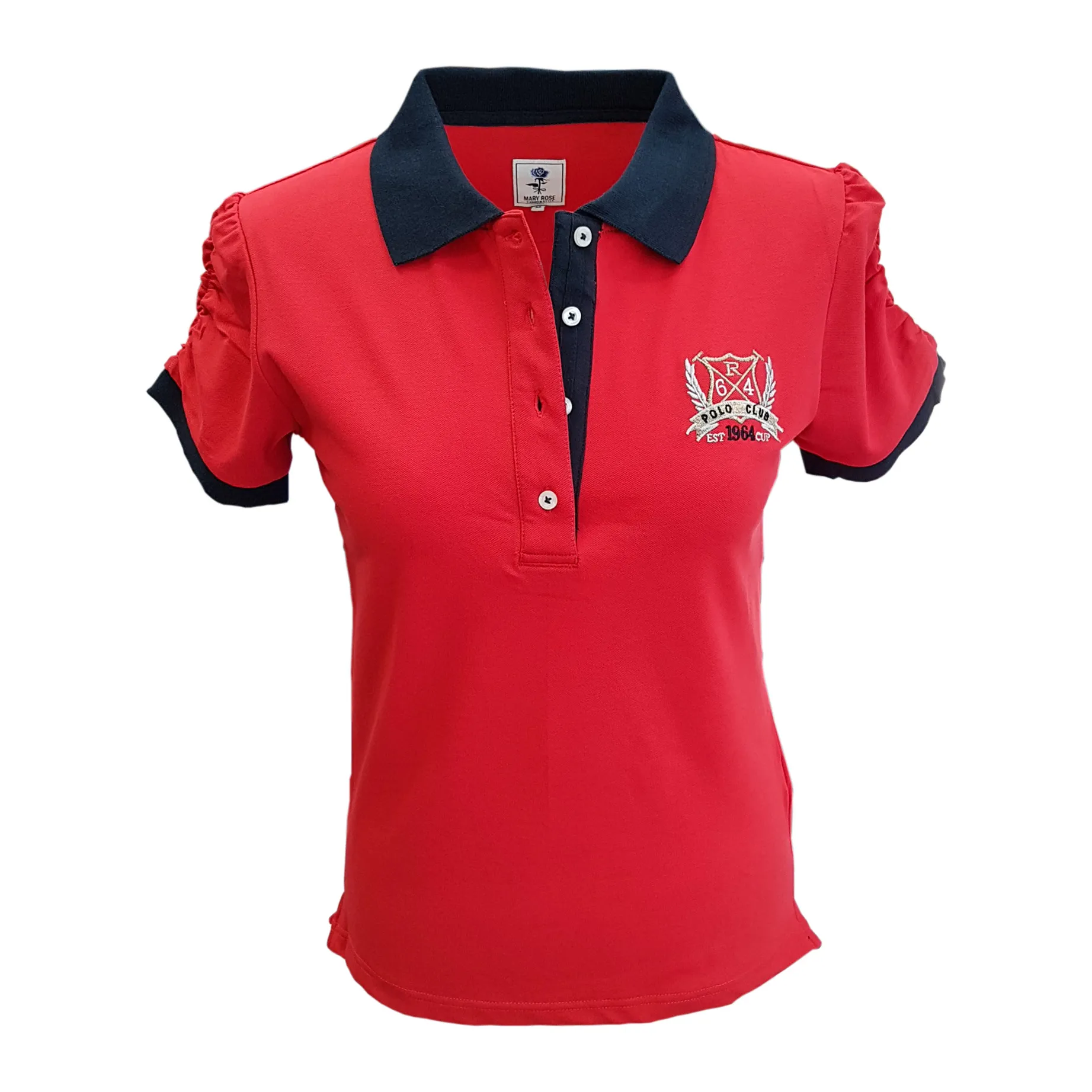 POLO MANICA ARRICCIATA