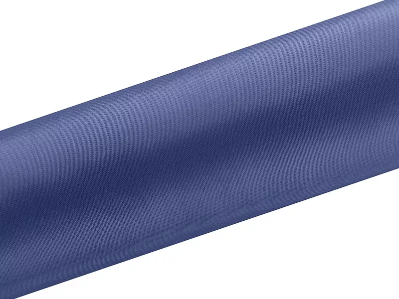 Raso blu scuro su rotolo 16cm x 9m