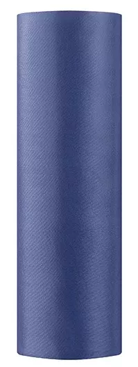 Raso blu scuro su rotolo 16cm x 9m